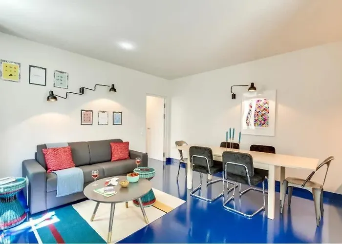 아파트 Modern & Colourful 3bd For 9 Guests In Le Marais! *